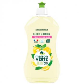 Nettoyant liquide vaisselle Citron Bio 500 ml – Ecolabelé