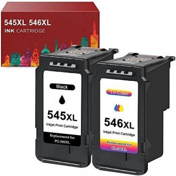 Cartucce d'inchiostro Rigenerate PG-545XL CL-546XL per Canon