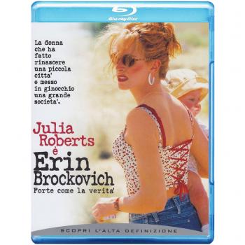 Blu-ray ERIN BROCKOVICH FORTE COME LA VERITA' Julia Roberts nuovo sigillato 2000