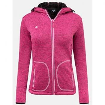 Fuxia/Schwarz Izas Damen Guara Jacket XS