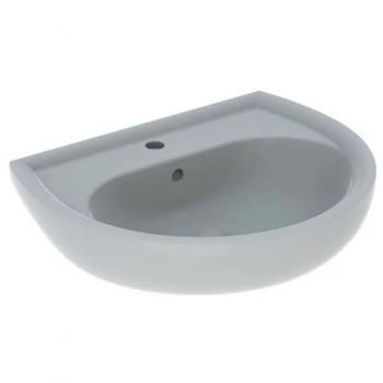 Keramag/Geberit Renova 650 × 510 mm – Manhattan‑Modell mit Hahnloch & Überlauf