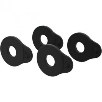 Flex Lock Anneaux de Blocage de Sangle D'Addario Noir