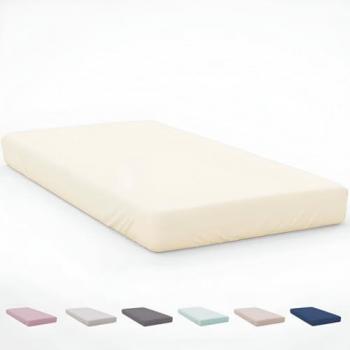 Sábana Bajera Transpirable Libre de Arrugas para Colchones hasta 33 cm