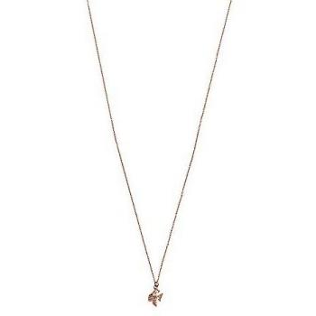 Collar de Acero Inoxidable para Mujer Emporio Armani Sentimental con Colgante en Oro Rosa EGS2834221