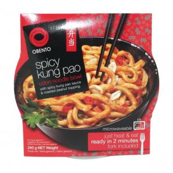 Bol de Nouilles Udon Épicé Kung Pao 240 g
