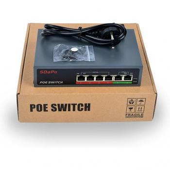 Inyector PoE para cámaras PTZ 48V