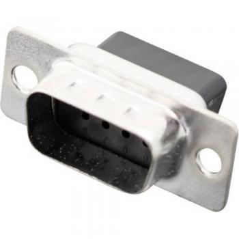 MH Connectors D-SUB 9-Pin Male Pin Strip 180° Crimp