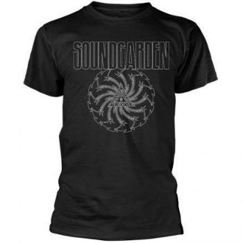 Soundgarden Black Blade Motor Finger T-Shirt für Erwachsene