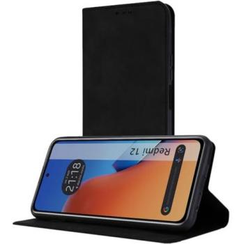 Funda Tarjetero Compatible Xiaomi Redmi 12 Negra