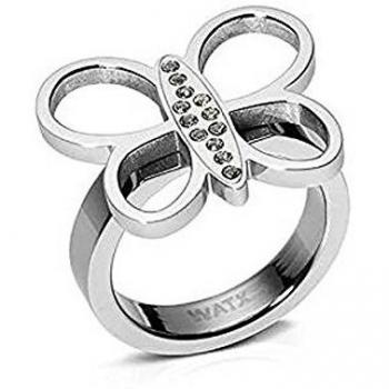 Anillo de Bisutería Mujer Watx Jwa2120t13 con Diseño de Mariposa
