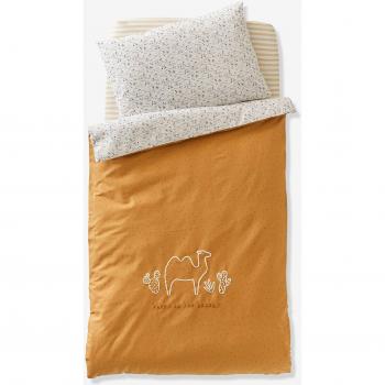 Noisette Housse de couette bébé VERTBAUDET Wild Sahara