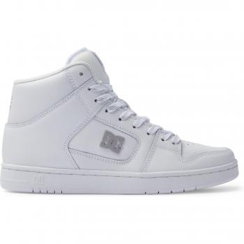 DC Sneakers Manteca 4 Hi Donna Bianco / Argento EU 37