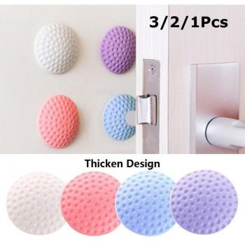 Topes de goma rosa para pared 2PCS (5CM)