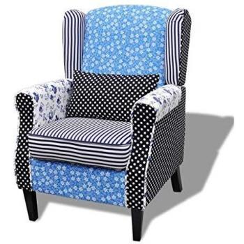 Flower Print Armchair