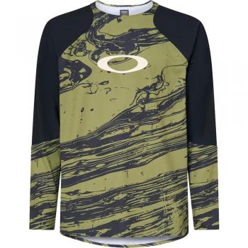 Maglia da ciclismo Oakley Seeker Airline Verde