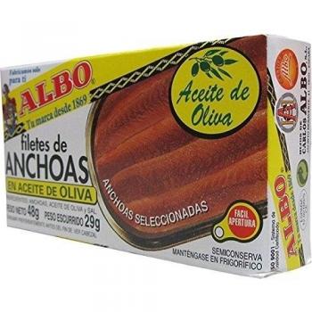 Aceite de Oliva con Anchoas Filetes (Albo) 48 g