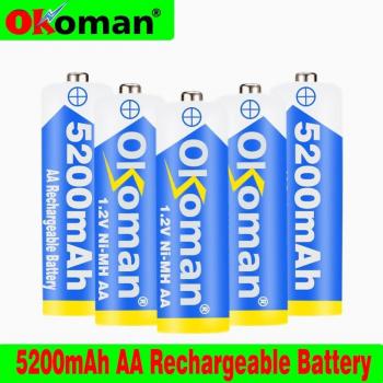 5200mAh AA Rechargeable Battery for MP3 and RC Toys