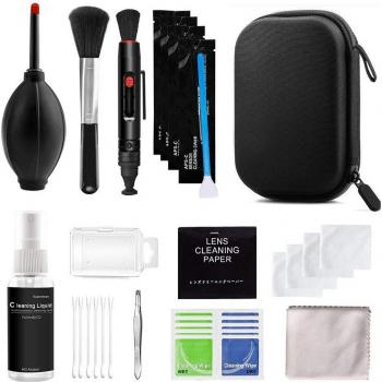 Kit de limpieza para cámaras Sony, Fujifilm, Nikon, Canon