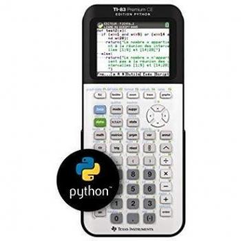 TI‑83 Python Pro Calculator – White