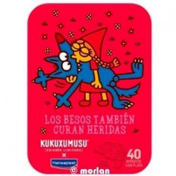 Hansaplast 40 Uds Apósitos con Lata Kukuxumusu