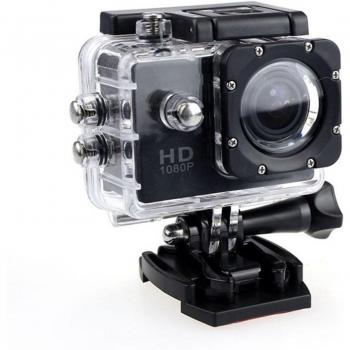 Sport Cam 30 m, mini caméra action, casque étanche