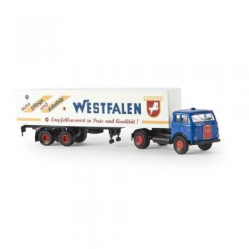 Brekina 78210 MAN 10.212 FS Westfalen Autopflege – Hochleistungspflegepaket