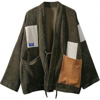 Veste streetwear en velours japonais