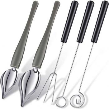 Chocolate Decorating Spoons and Forks Set