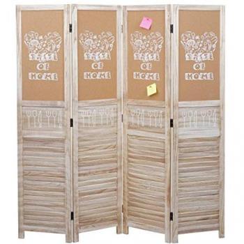 Masse de séparation HWC‑G36 – 4 panneaux liège brun (170×160 cm)