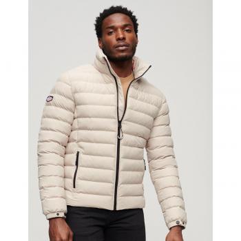 Chaqueta Superdry Fuji Logo blanco crema