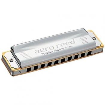 TOMBO 10 Holes Harmonica C Key Aero Lead 2010