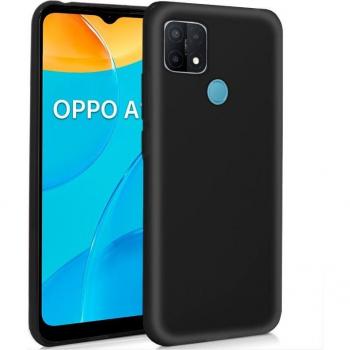 Funda de Silicona Negra para Oppo A15 / A15s (Cool)