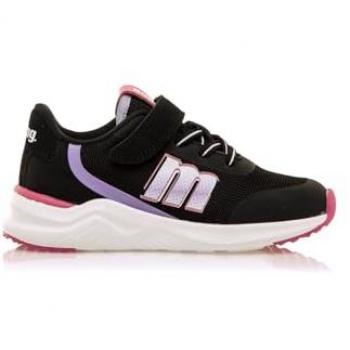 Black Zytre Athletic Shoes for Kids – UK 1