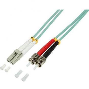 LogiLink Lichtwellenleiter Kabel, LC-Duplex