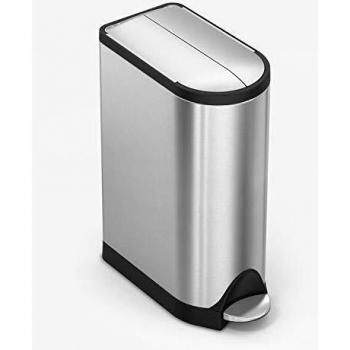 Simplehuman 18L Double Lid Kitchen Waste Bin
