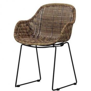 WOOOD Sessel Willow, ideal für Innen und Außen