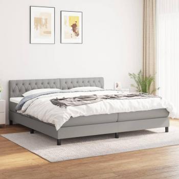 Large Grey Lova Mattress and Spring Combo 200x200