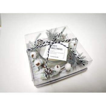Vela de Navidad DKD Home Decor 13x13x5,5