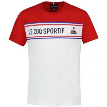 Camiseta Le Coq Sportif Tri Nº2 Blanco Infantil