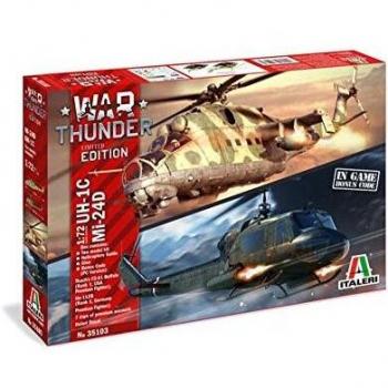 Italeri 1/72 UH‑1C / MI‑24D War Thunder Speciale Collectie