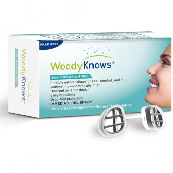 WoodyKnows Mold and Dander Defense Nasal Filters