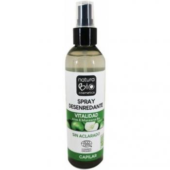 Spray Desenredante Vitalidad Aloe manzana Naturabio 200 ml