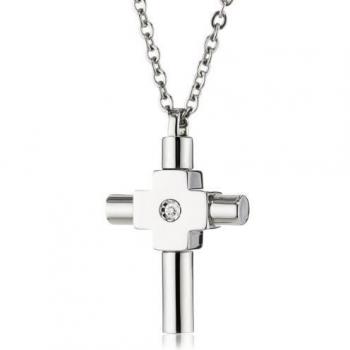 Collier Masculin Morellato SWV01 Acier 18K Diamant