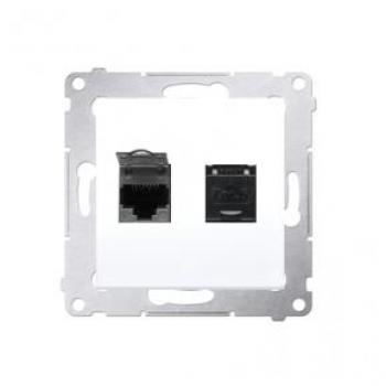 Cavo Ethernet Doppio RJ45 0,04 m Cat 6 Bronzo SIMON54