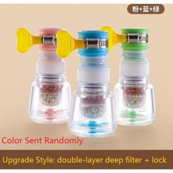 Telescopic Splash Guard Faucet Filter for Kitchen & Shower