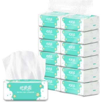 Papel higiénico suave de 3 capas, 6 rollos para uso doméstico y laboral