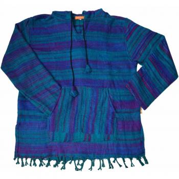 Blauer Kapuzenpullover SIMANDRA