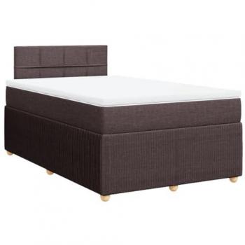 Boxspringbett Lavonne Dunkelbraun 120 x 200 cm