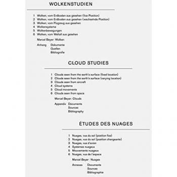 Wolkenstudien / Cloud Studies / Etudes des nuages