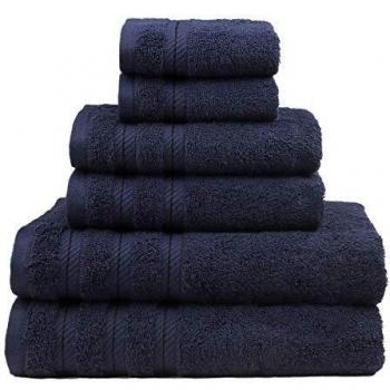 Kit bain, mains et gants 600 g/m² – Bleu marine